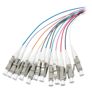 Techly ILWL PG-LC-OM4 câble InfiniBand et à fibres optiques 2 m Multicolore