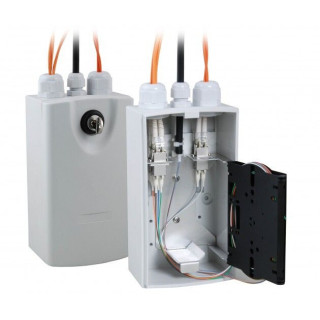 LOGON LFH015 adaptateur de fibres optiques LC/SC 1 pièce(s) Gris