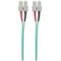 Techly SC M-M 2 m câble InfiniBand et à fibres optiques Couleur aqua