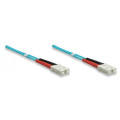 Techly ILWL D5-B-050/OM3 câble InfiniBand et à fibres optiques 5 m SC Couleur aqua