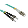 Techly ST-LC M-M 5m câble InfiniBand et à fibres optiques Couleur aqua