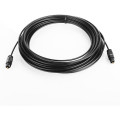 Techly 5m Toslink/Toslink câble audio Noir