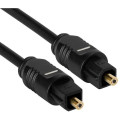 Techly 5m Toslink/Toslink câble audio Noir