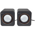 Techly ICC SP-320ETY haut-parleur Noir Avec fil 3 W