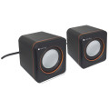 Techly ICC SP-320ETY haut-parleur Noir Avec fil 3 W