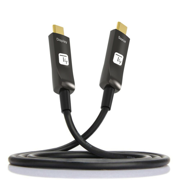 Techly ICOC-U3C-HY-010 câble USB 10 m USB C 21,6 Gbit/s Noir