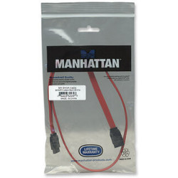 Manhattan SATA Data Cable câble SATA 0,7 m Rouge
