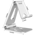 Techly I-SMART-STAND6 support Support passif Mobile/smartphone Argent