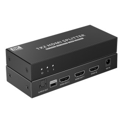 Techly IDATA HDMI-8K2T répartiteur vidéo 2x HDMI