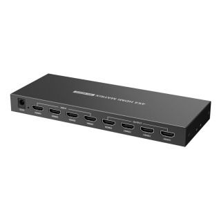 Techly IDATA HDMI-MX44 commutateur de matrice Commutateur de matrice AV 4 W