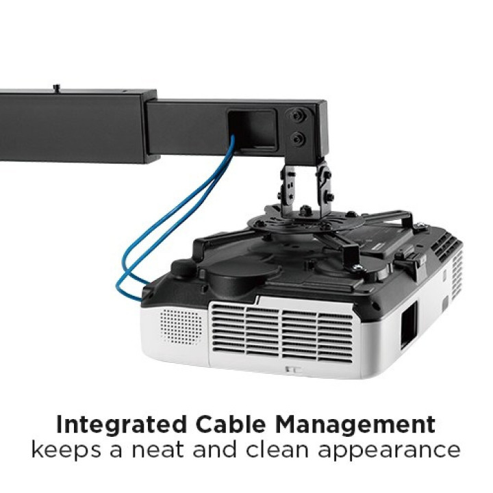 Techly ICA-PM 21 support pour projecteurs Mur Noir