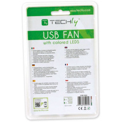 Techly IUSB-FAN3 accessoire d'ordinateurs portables Ventilateur de Laptop