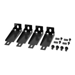 APC Confinement NetShelter - Support d'installation du cadre sur la baie - lot de 4 - noir - Professionnels