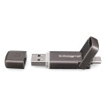 Integral INUSSD128GBSLIMXDL3.2 lecteur à circuits intégrés externe 128 Go USB 3.2 Gen 2x2