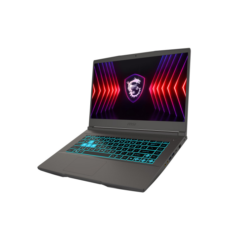 MSI Thin 15 B13UCX-3018XFR Intel® Core™ i5 i5-13420H Ordinateur portable 39,6 cm (15.6") Full HD 16 Go DDR4-SDRAM 512 Go SSD