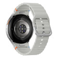 Samsung Galaxy Watch7 3,81 cm (1.5") AMOLED 44 mm Numérique 480 x 480 pixels Écran tactile 4G Argent Wifi GPS (satellite)