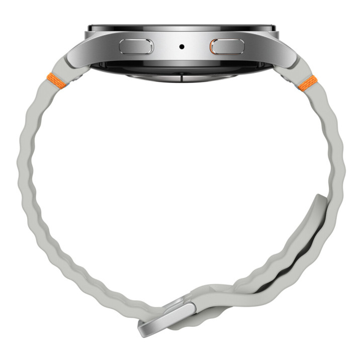 Samsung Galaxy Watch7 3,81 cm (1.5") AMOLED 44 mm Numérique 480 x 480 pixels Écran tactile 4G Argent Wifi GPS (satellite)