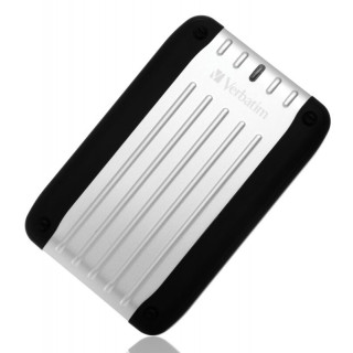 Verbatim Traveller USB 3.0 1TB disque dur externe 1 To 5400 tr/min 2.5" Micro-USB B 3.2 Gen 1 (3.1 Gen 1) Noir, Argent