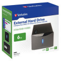 Verbatim 6TB RAID eSATA / USB 2.0 boîtier de disques