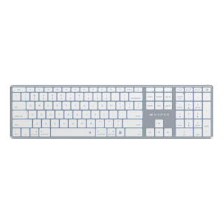 Targus HS2310UK clavier maison/bureau Bluetooth QWERTY Anglais britannique Gris