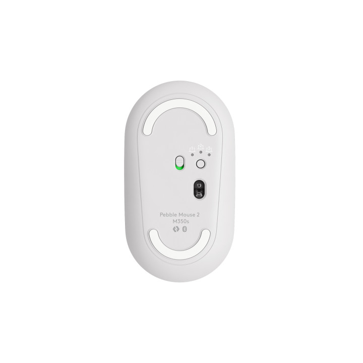 Logitech Pebble 2 Combo clavier Souris incluse Universel RF sans fil + Bluetooth AZERTY Français Blanc