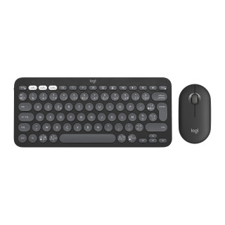 Logitech Pebble 2 Combo clavier Souris incluse Universel RF sans fil + Bluetooth AZERTY Français Graphite