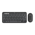 Logitech Pebble 2 Combo clavier Souris incluse Universel RF sans fil + Bluetooth AZERTY Français Graphite