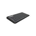 Logitech Pebble 2 Combo clavier Souris incluse Universel RF sans fil + Bluetooth AZERTY Français Graphite