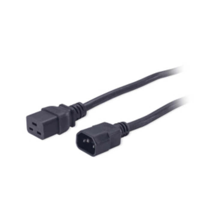 APC NetShelter - Cordon d'alimentation - Prises C14 et C19 - 10 A - 1,98m