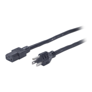 APC PWR C13 / 5-15P, 2.4 m Noir 2,4 m NEMA 5-15P