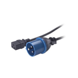 APC NetShelter - Cordon d'alim - Prises CEI309 et C19 - 50/60 Hz - 16A - 2,5m