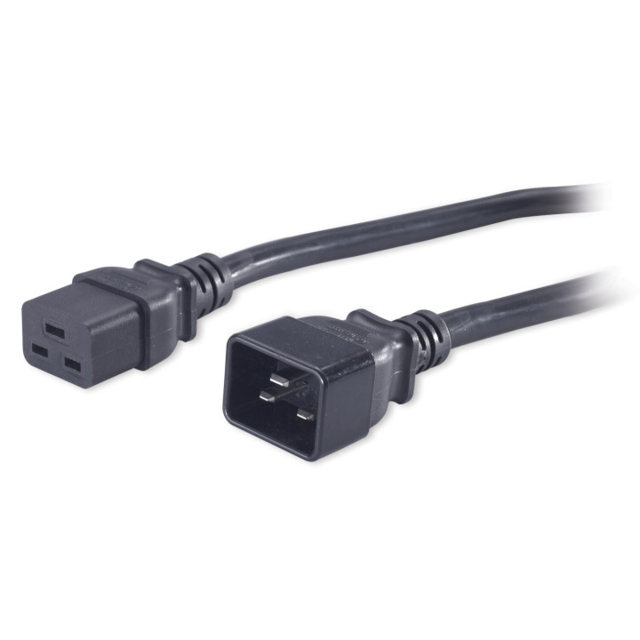 APC NetShelter - Cordon d'alimentation - Prises C20 et C19 - 20 A - 1,98m