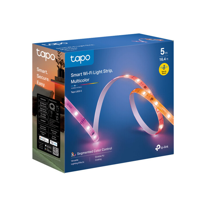 TP-Link Tapo L920-5 Ruban lumineux universel LED 5000 mm