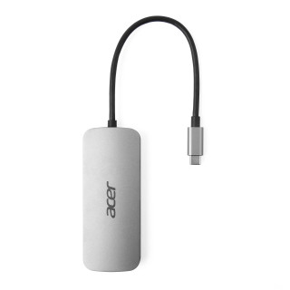 Acer 7in1 Type C Dongle Avec fil USB 3.2 Gen 1 (3.1 Gen 1) Type-C Argent