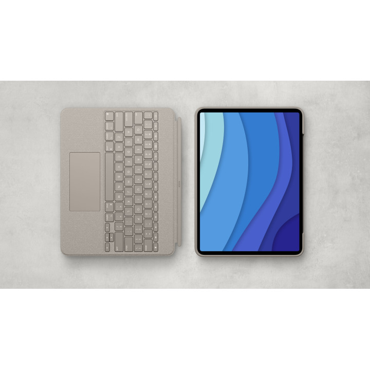 Logitech Combo Touch AZERTY Français Smart Connector Sable
