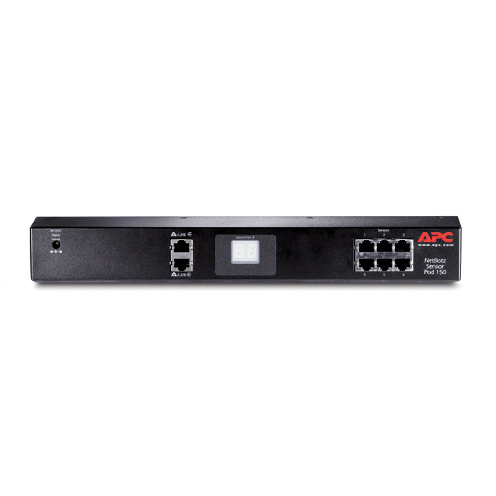 APC NetBotz - Module de capteurs - Rack - Etends la zone surveillée - 1U