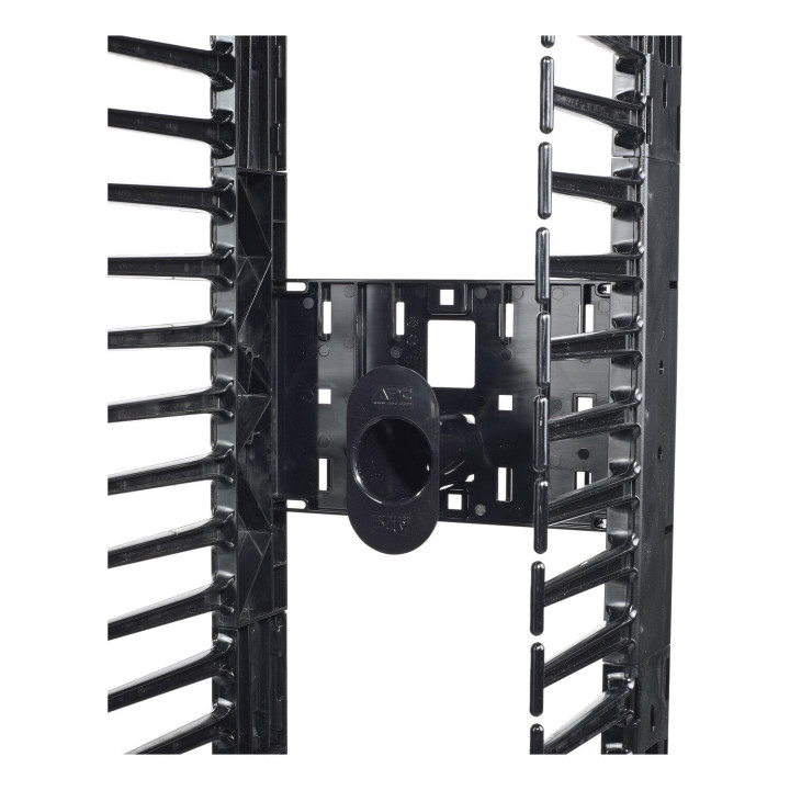 APC Gestionnaire de câbles vertical Valueline pour racks à 2 et 4 montants, 84" (H) x 12" (l), un seul côté avec porte