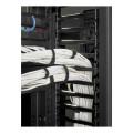APC Gestionnaire de câbles vertical Valueline pour racks à 2 et 4 montants, 84" (H) x 12" (l), un seul côté avec porte