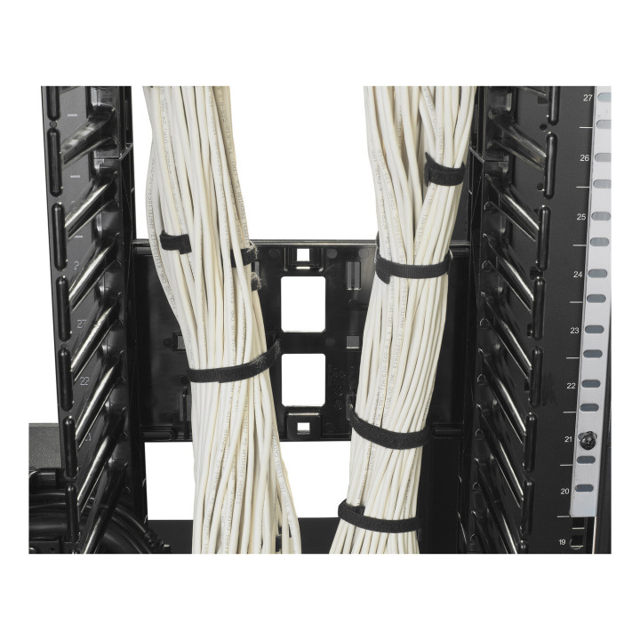 APC Gestionnaire de câbles vertical Valueline pour racks à 2 et 4 montants, 84" (H) x 12" (l), un seul côté avec porte