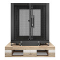 APC Coffret NetShelter SX 12U, pour armoire en rack serveur 600 x 1 070 mm, avec panneaux latéraux noirs, emballage antichoc
