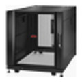 APC Coffret NetShelter SX 12U, pour armoire en rack serveur 600 x 1 070 mm, avec panneaux latéraux noirs, emballage antichoc