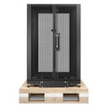 APC Coffret NetShelter SX 18U, pour armoire en rack serveur 600 x 1 070 mm, avec panneaux latéraux noirs, emballage antichoc