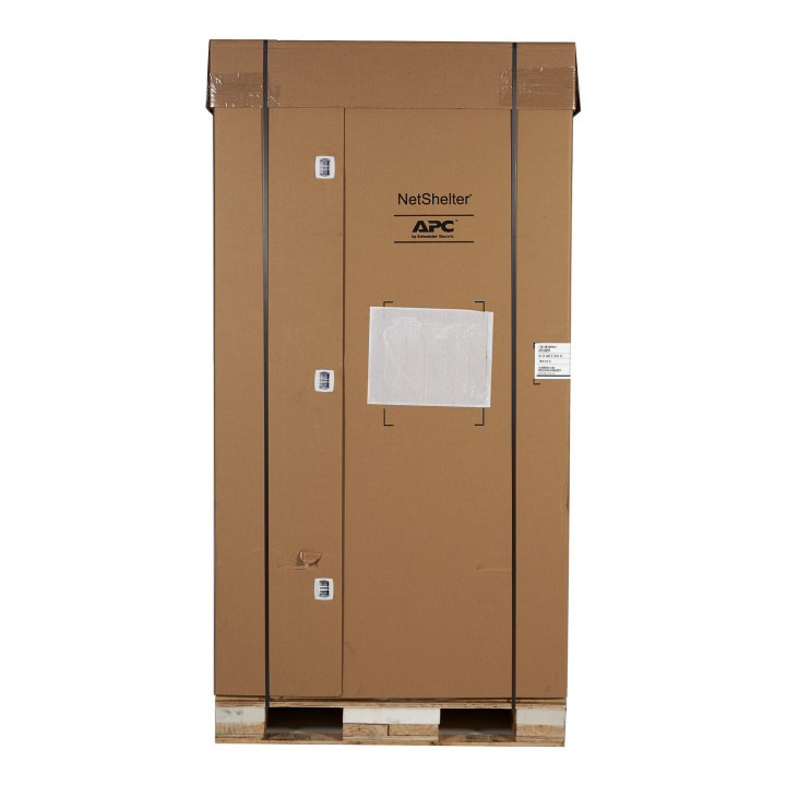 APC NetShelter SX 42U 750 mm de largeur x 1070 mm de profondeur Enveloppe avec côtés Noir - 907 kg. Emballage antichoc