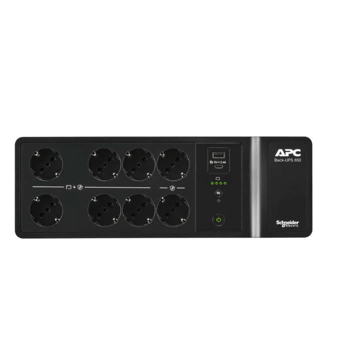 APC BE850G2-IT alimentation d'énergie non interruptible Veille 0,85 kVA 520 W