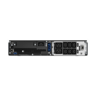 APC Smart-UPS On-Line, 3kVA, Rackmount 2U, 230V, 6x C13+2x C19 IEC outlets, SmartSlot, Extended runtime, W/rail kit, W/O Lithiu