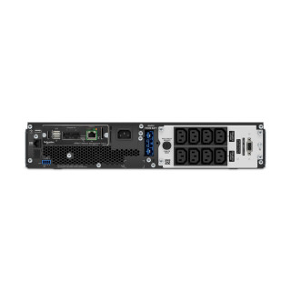 APC Smart-UPS On-Line, 1500VA, Rackmount 2U, 230V, 8x C13 IEC outlets, Network Card, W/ rail kit, Used W/O Lithium-ion external