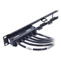 APC 50ft Cat6 UTP, 6x RJ-45 - 6x RJ-45 câble de réseau Noir 15,24 m U/UTP (UTP)