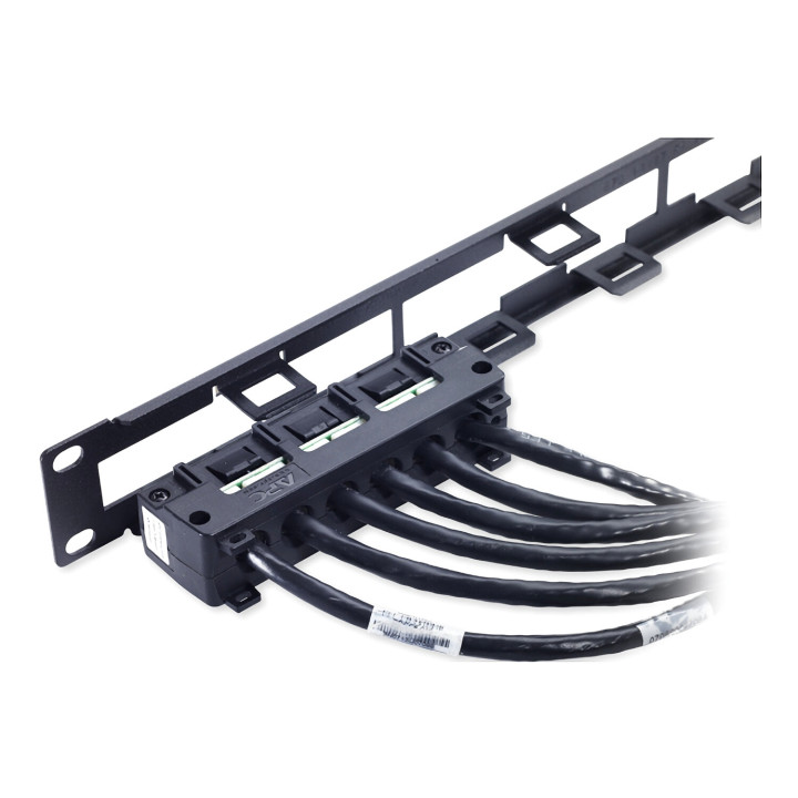 APC 50ft Cat6 UTP, 6x RJ-45 - 6x RJ-45 câble de réseau Noir 15,24 m U/UTP (UTP)
