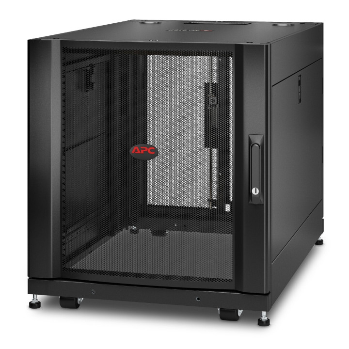 APC NetShelter SX - Rack 19 pouces - Panneaux de 12U - 600x900x658mm - noir