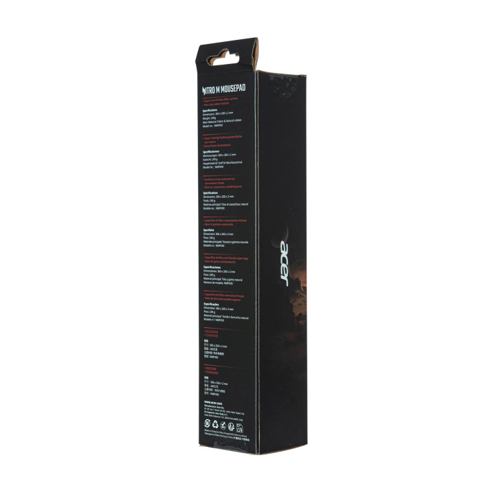 Acer Nitro Mousepad NMP450 - M size Tapis de souris de jeu Multicolore